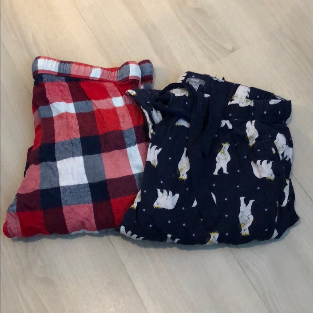 2 pairs of PJ pants